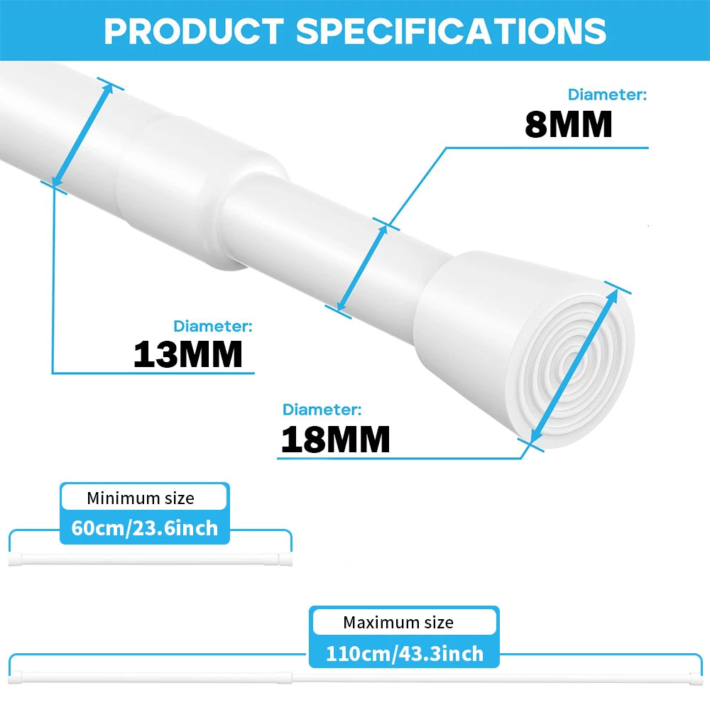 Spring Tension Rods