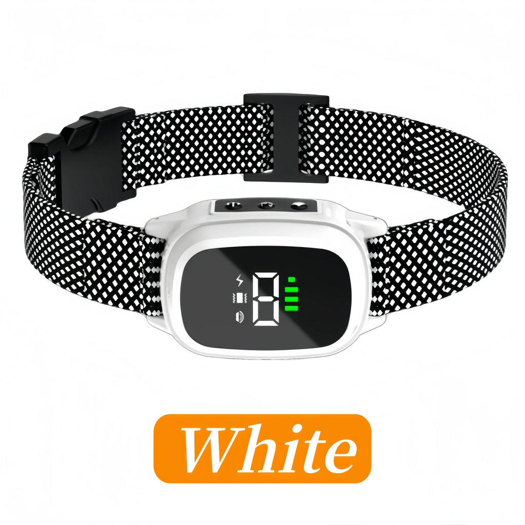 ZenPup Smart Collar: Waterproof No-Shock Bark Control
