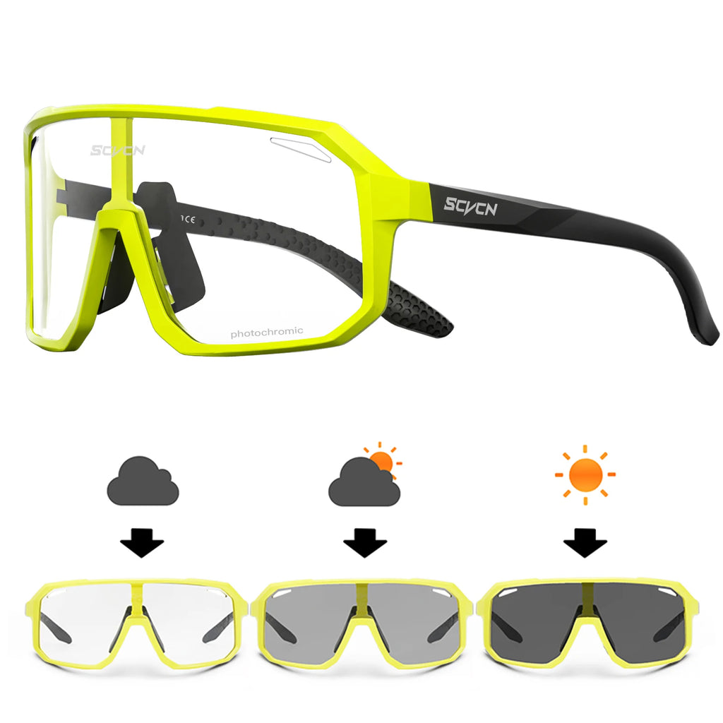 VeloVision Photochromic Cycling Glasses