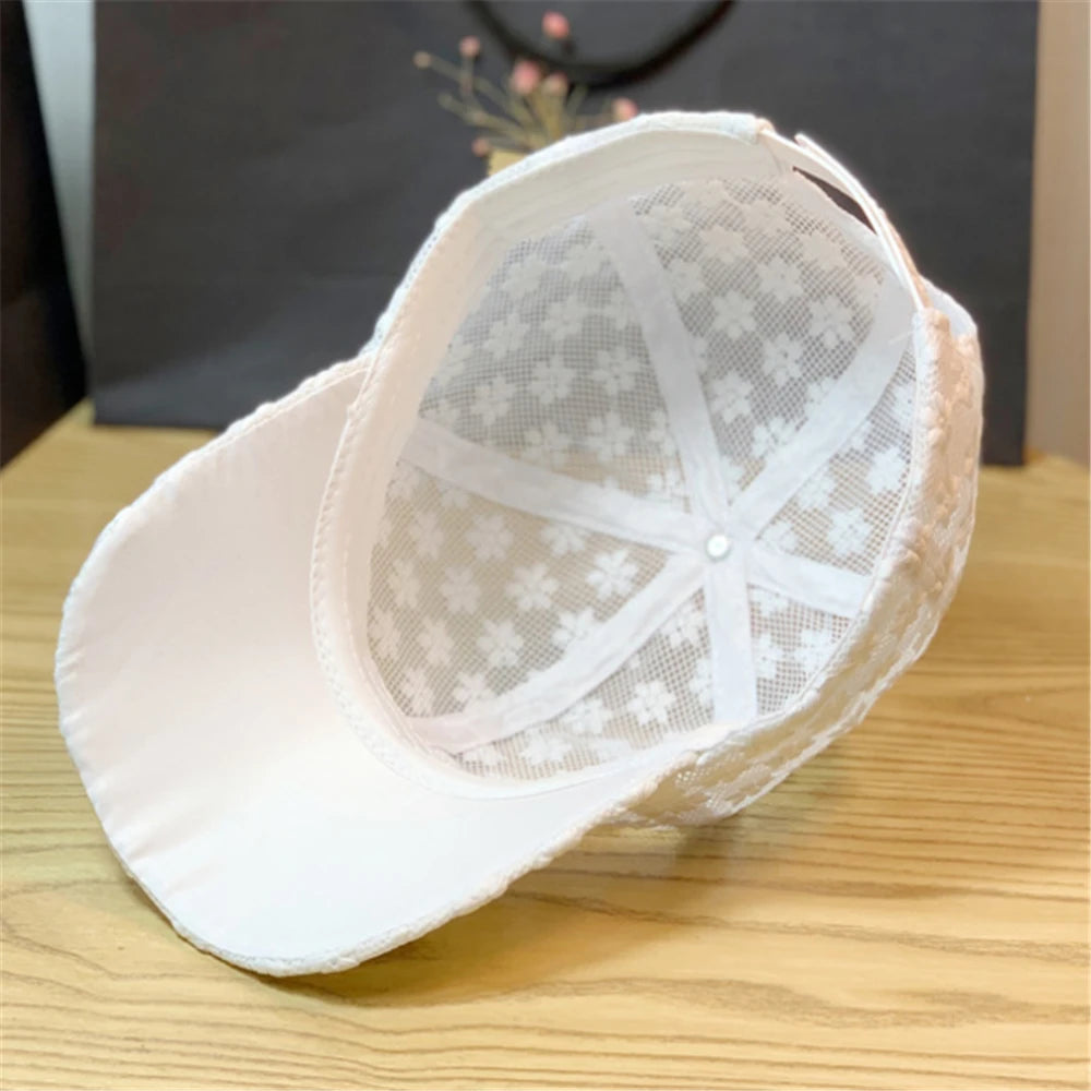 Women's Flower Fashionable Cap