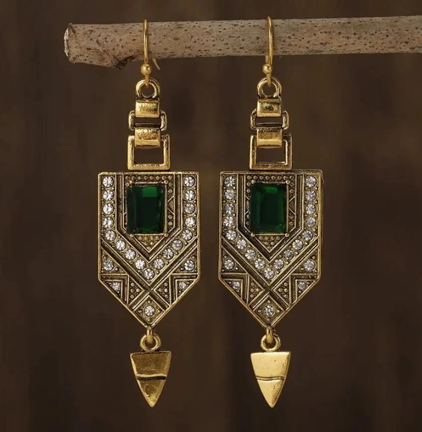 EmeraldDrop Earrings