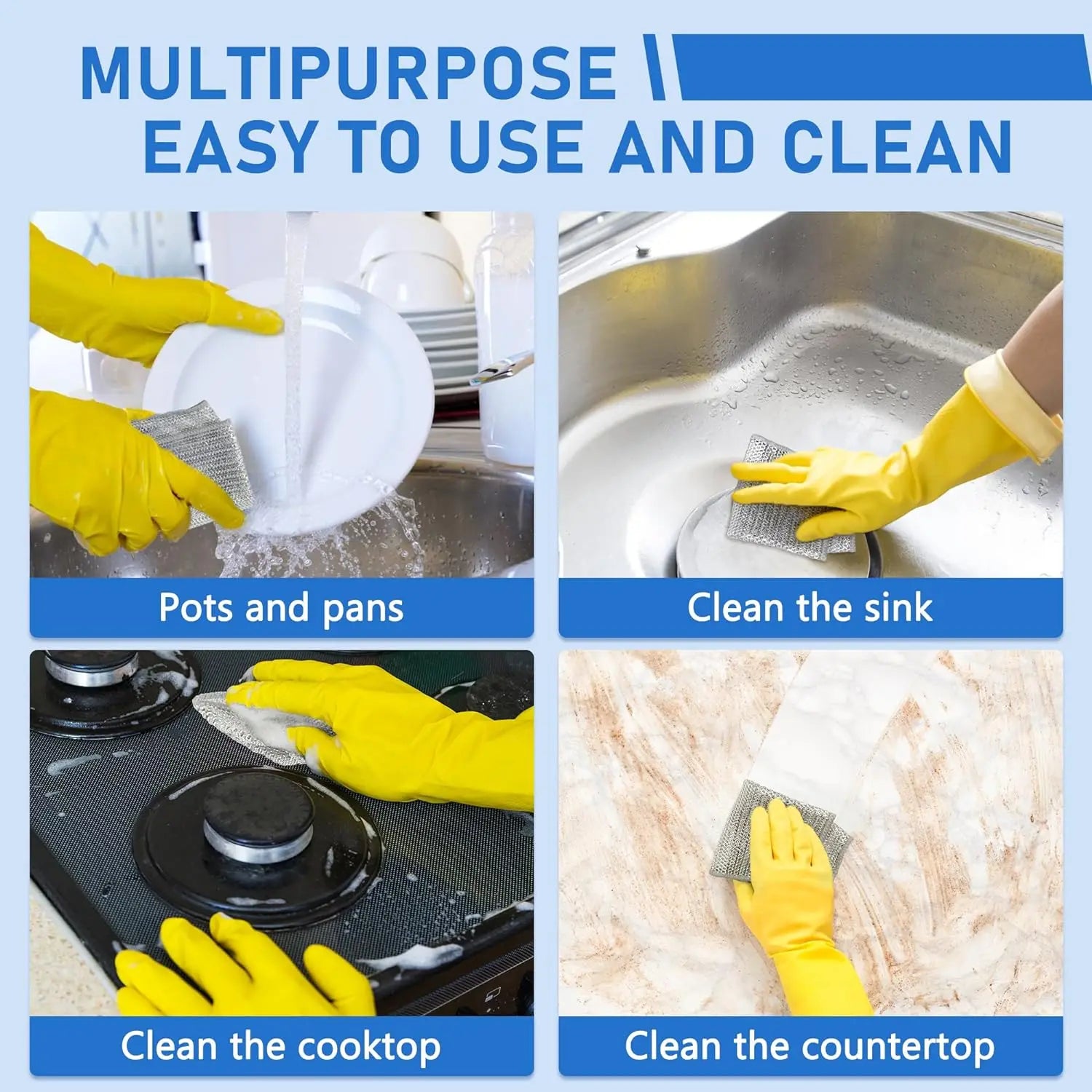 20PCS Wire Dishwashing Rags