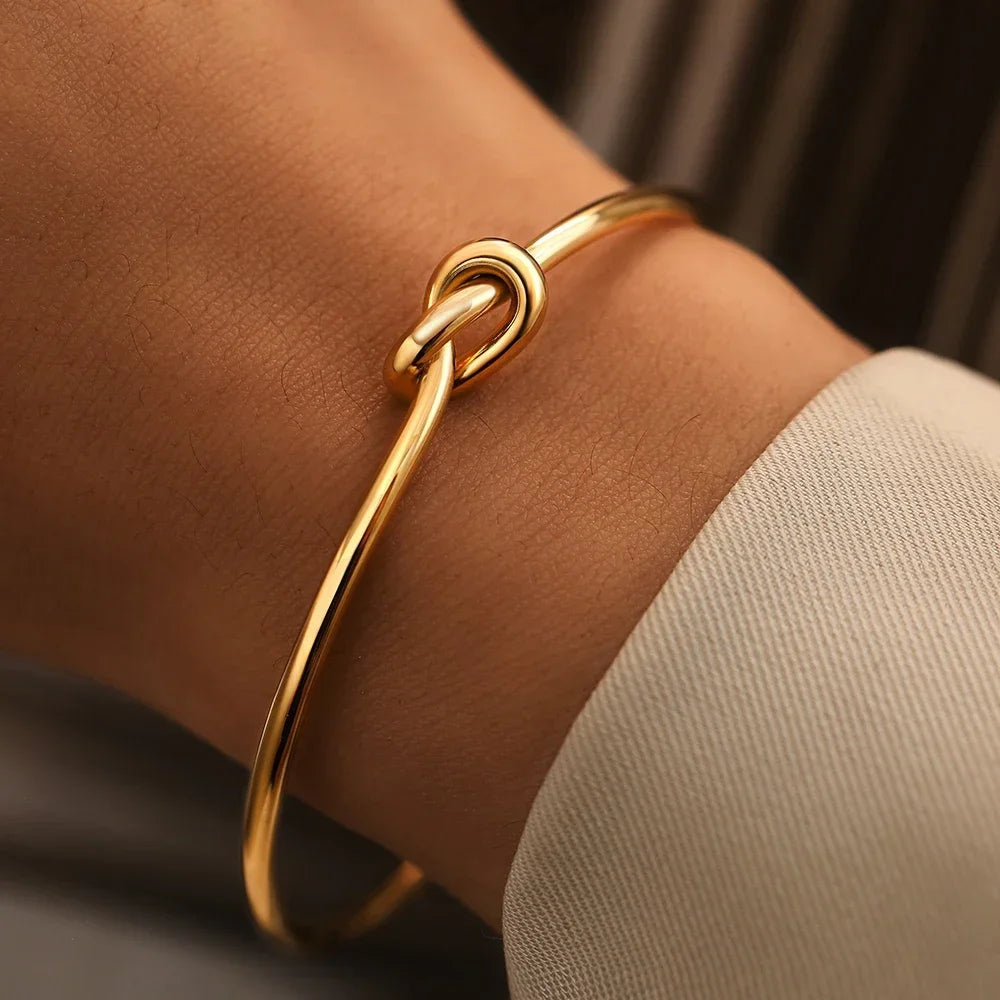 Shadow Weave Steel Bracelet