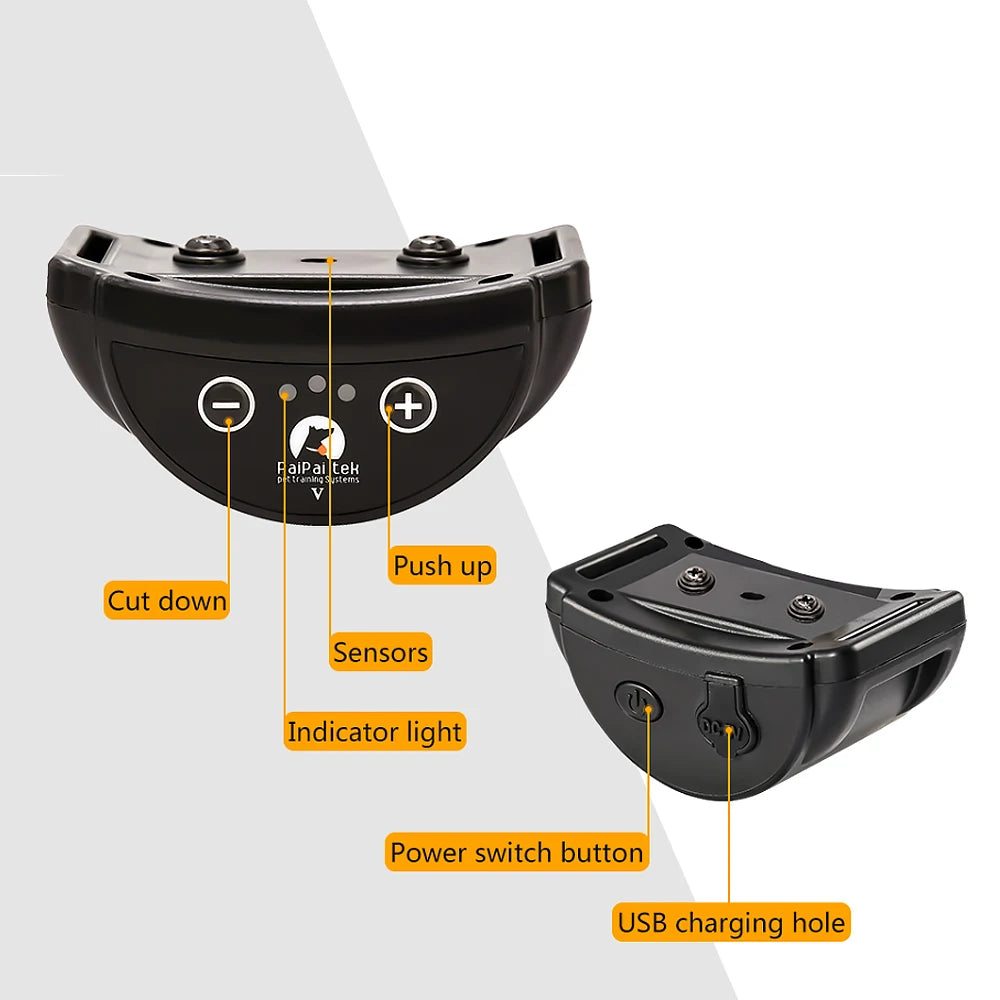 QuietPaw Pro – Rechargeable No-Shock Bark Collar