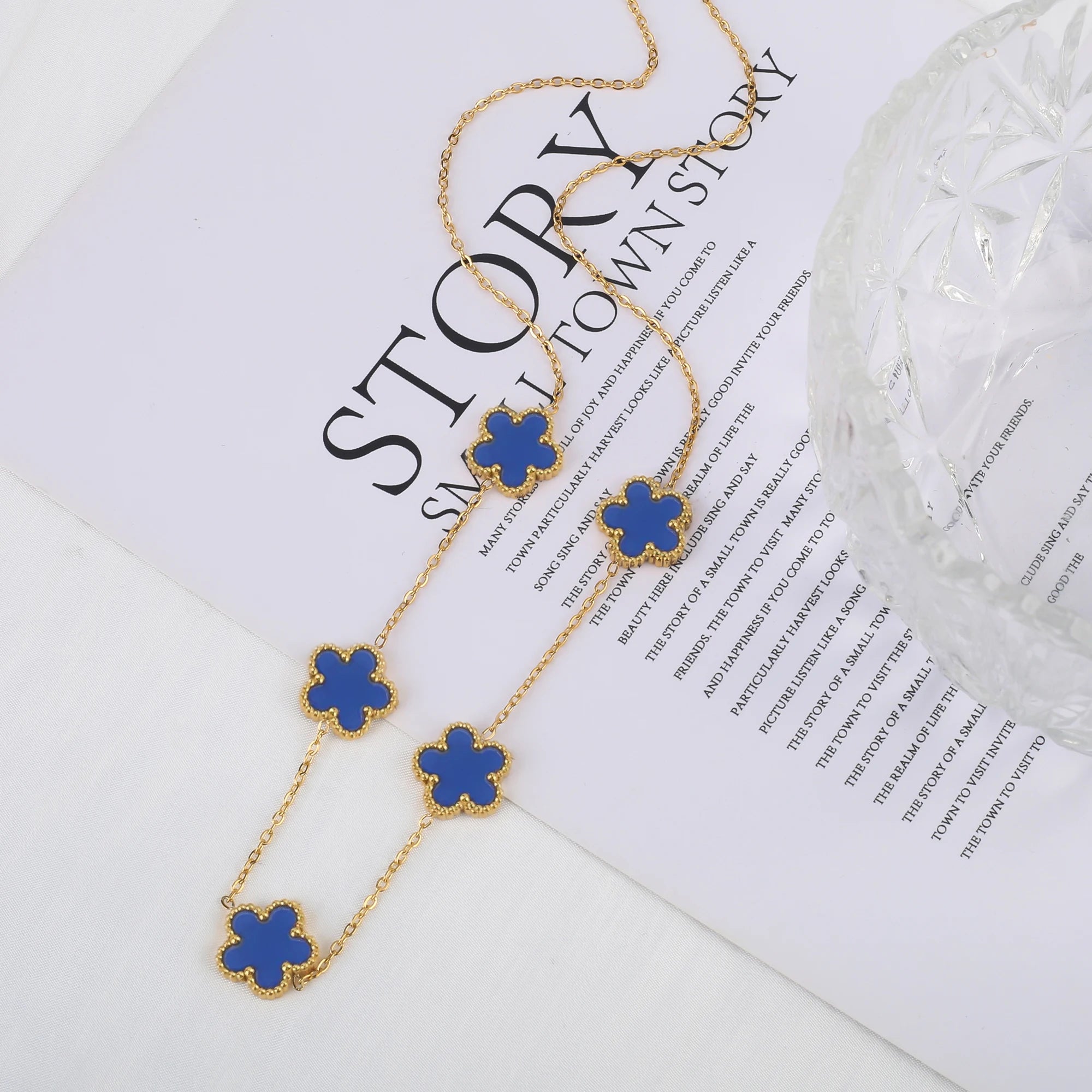 Five-Leaf Laser Petal Bracelet