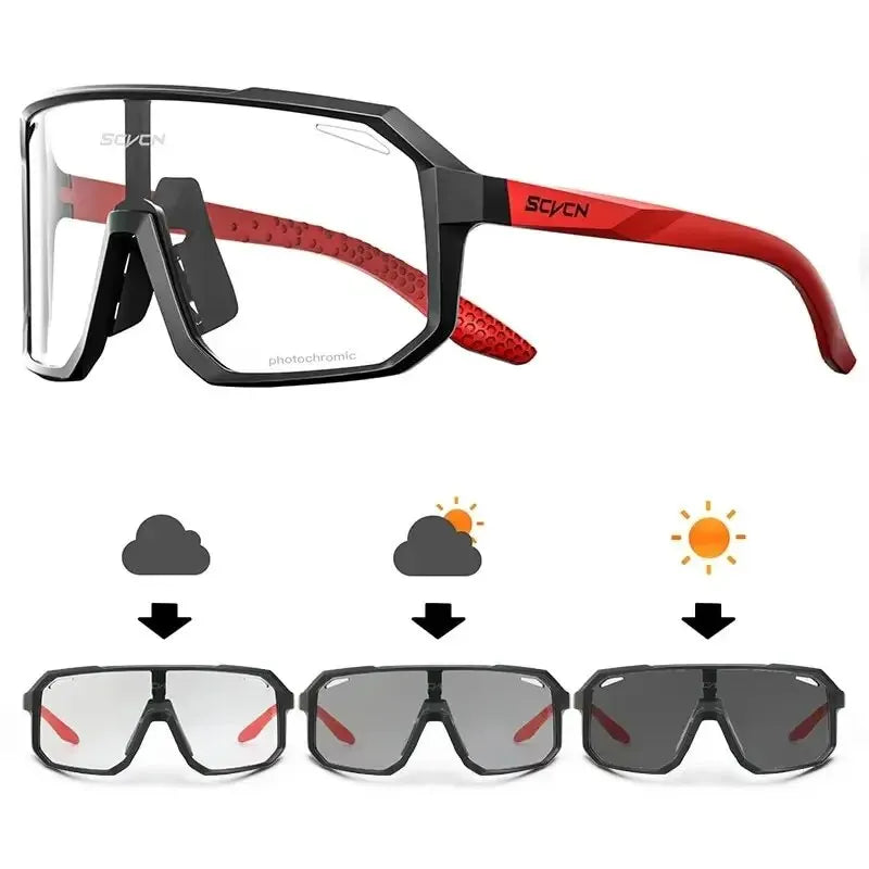VeloVision Photochromic Cycling Glasses