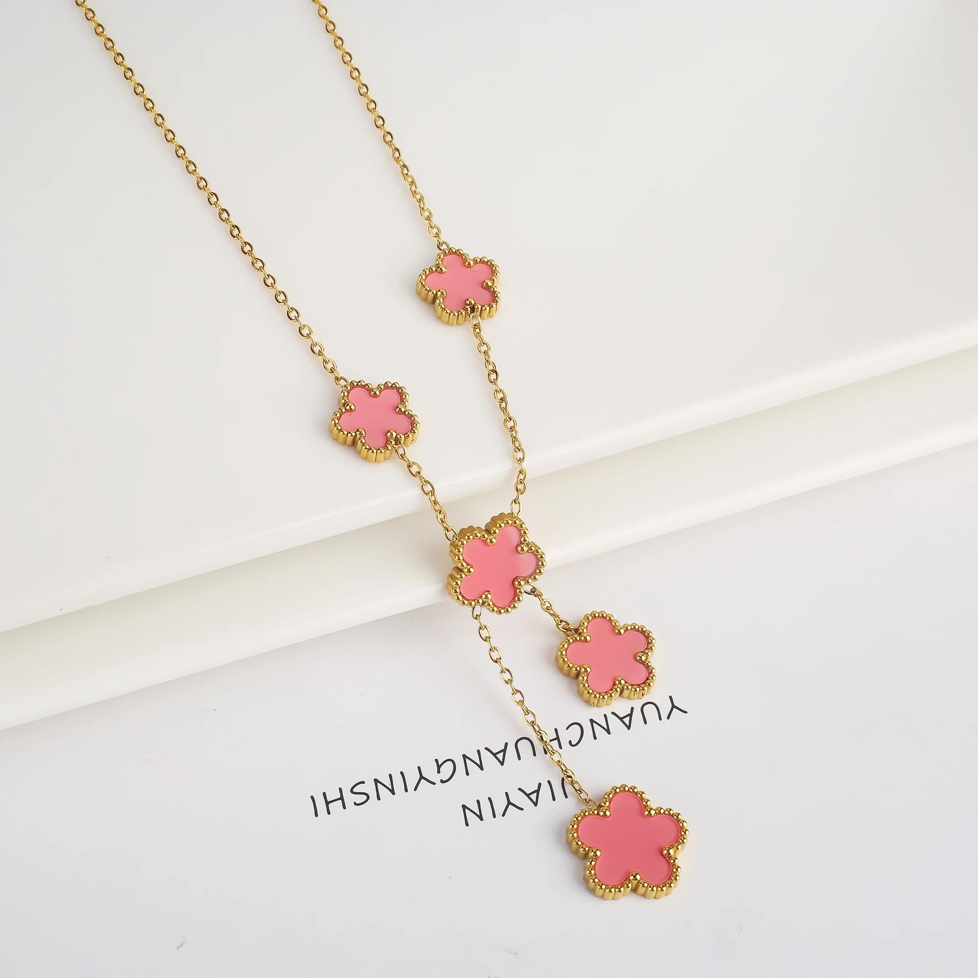 Five-Leaf Laser Petal Bracelet