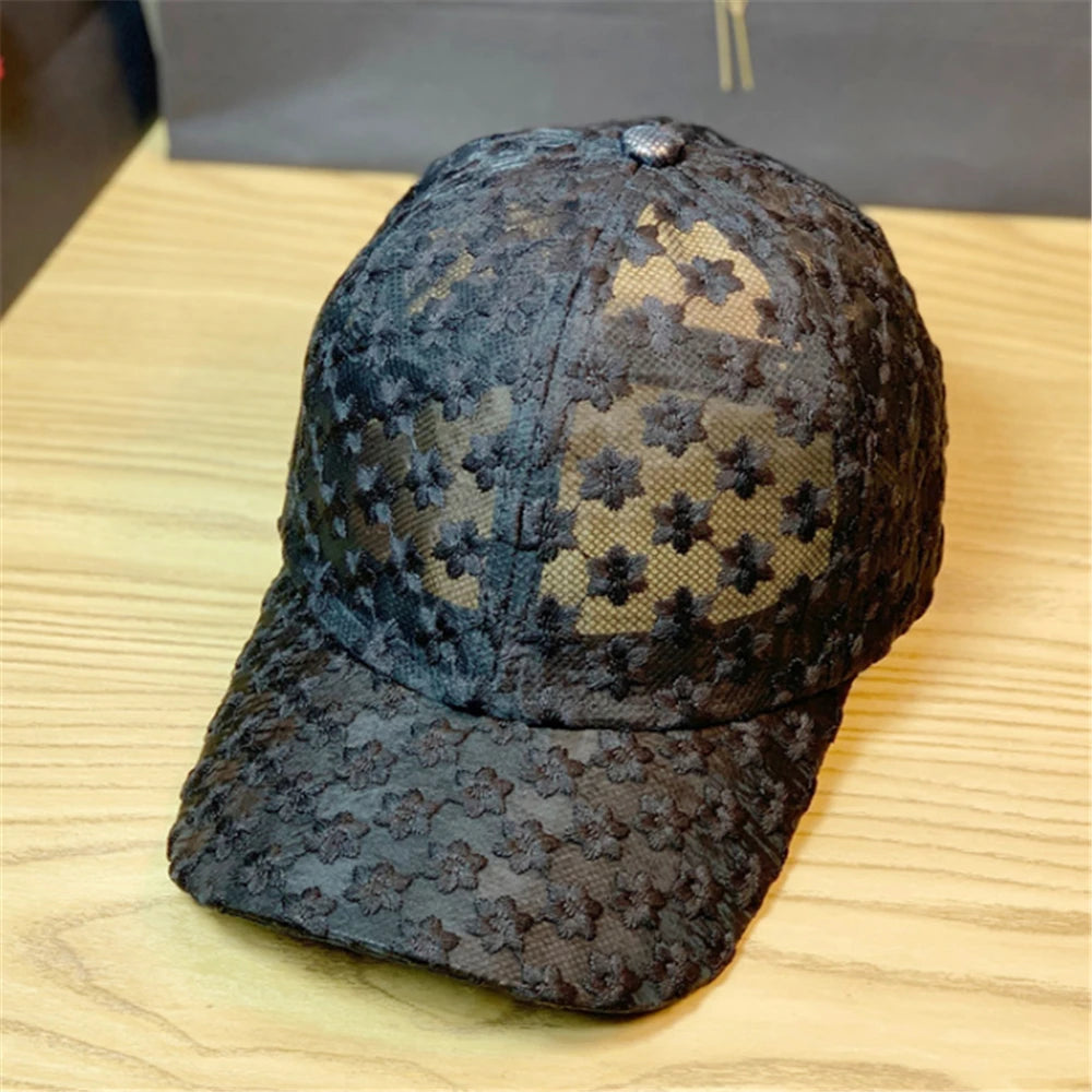 Women's Flower Fashionable Cap