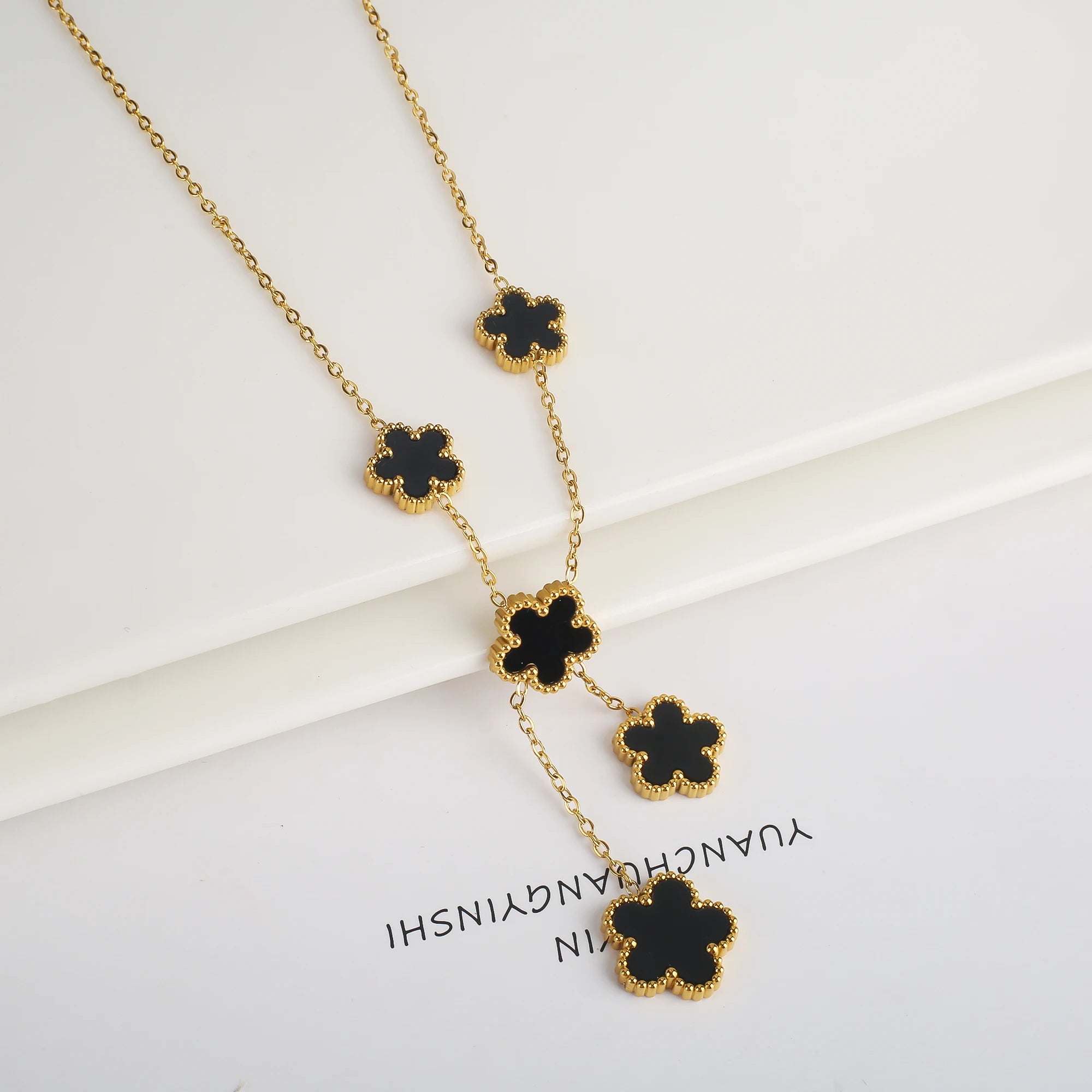 Five-Leaf Laser Petal Bracelet