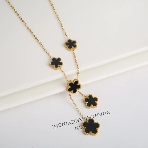 Five-Leaf Laser Petal Bracelet