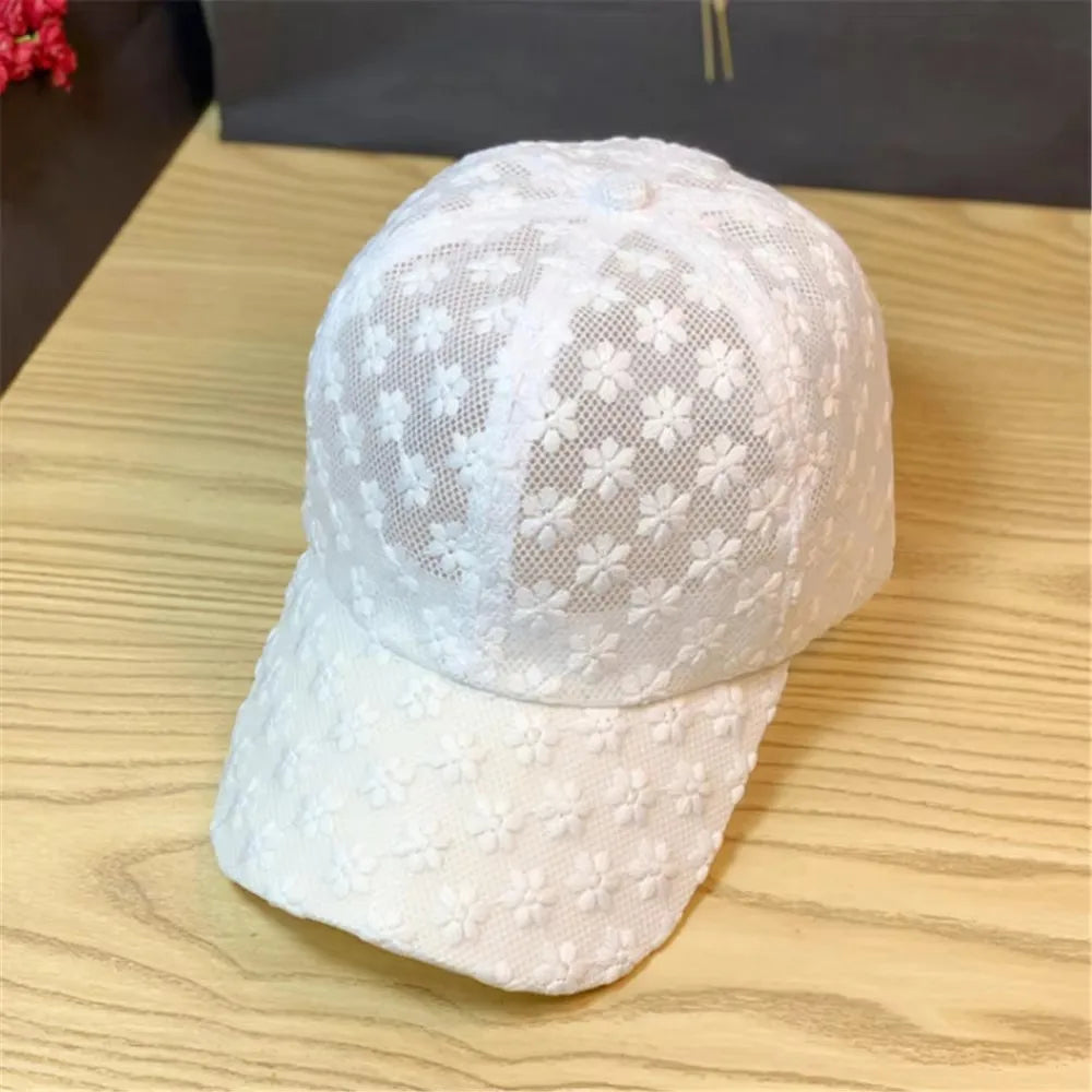 Women's Flower Fashionable Cap