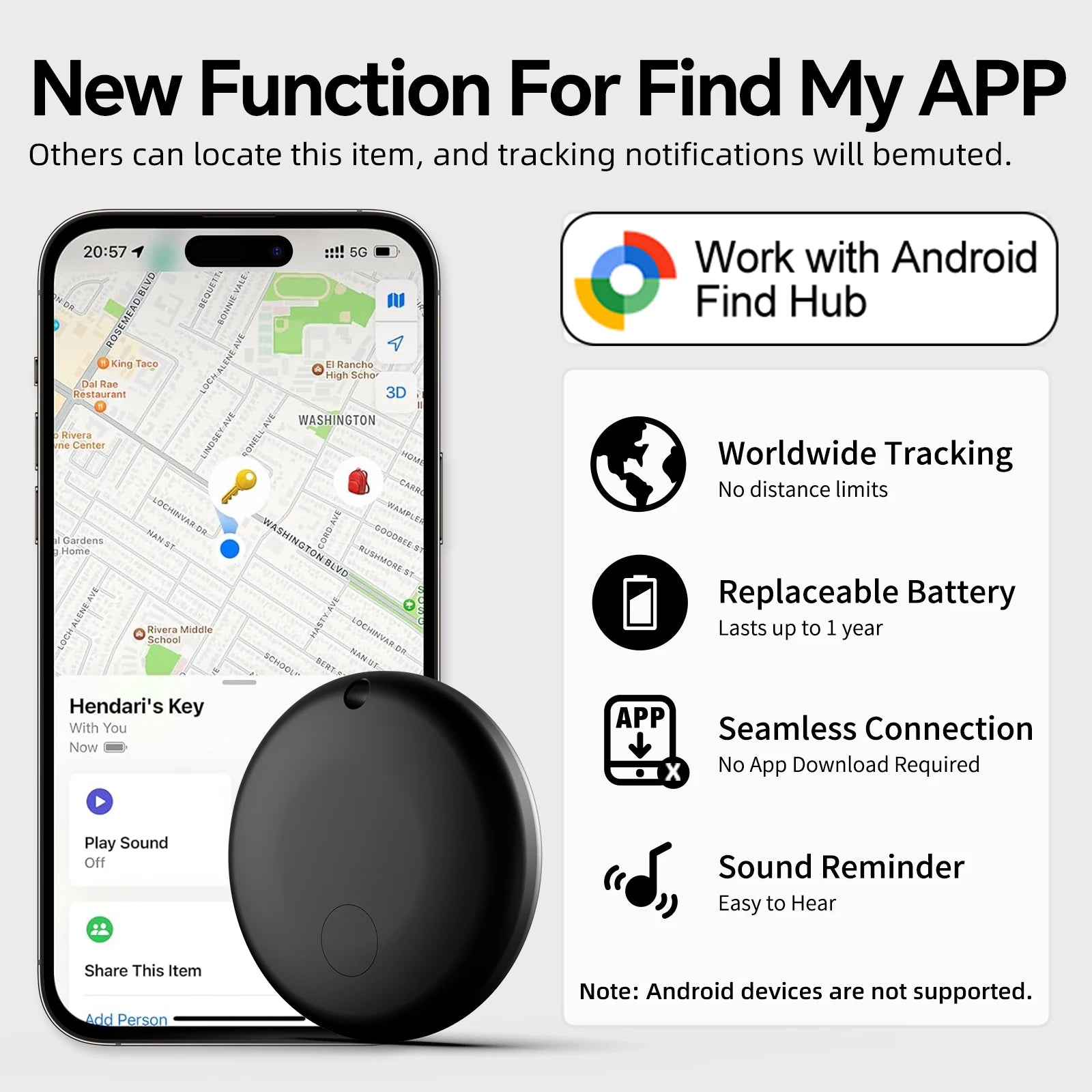 AeroFind Tag- GPS (Android)
