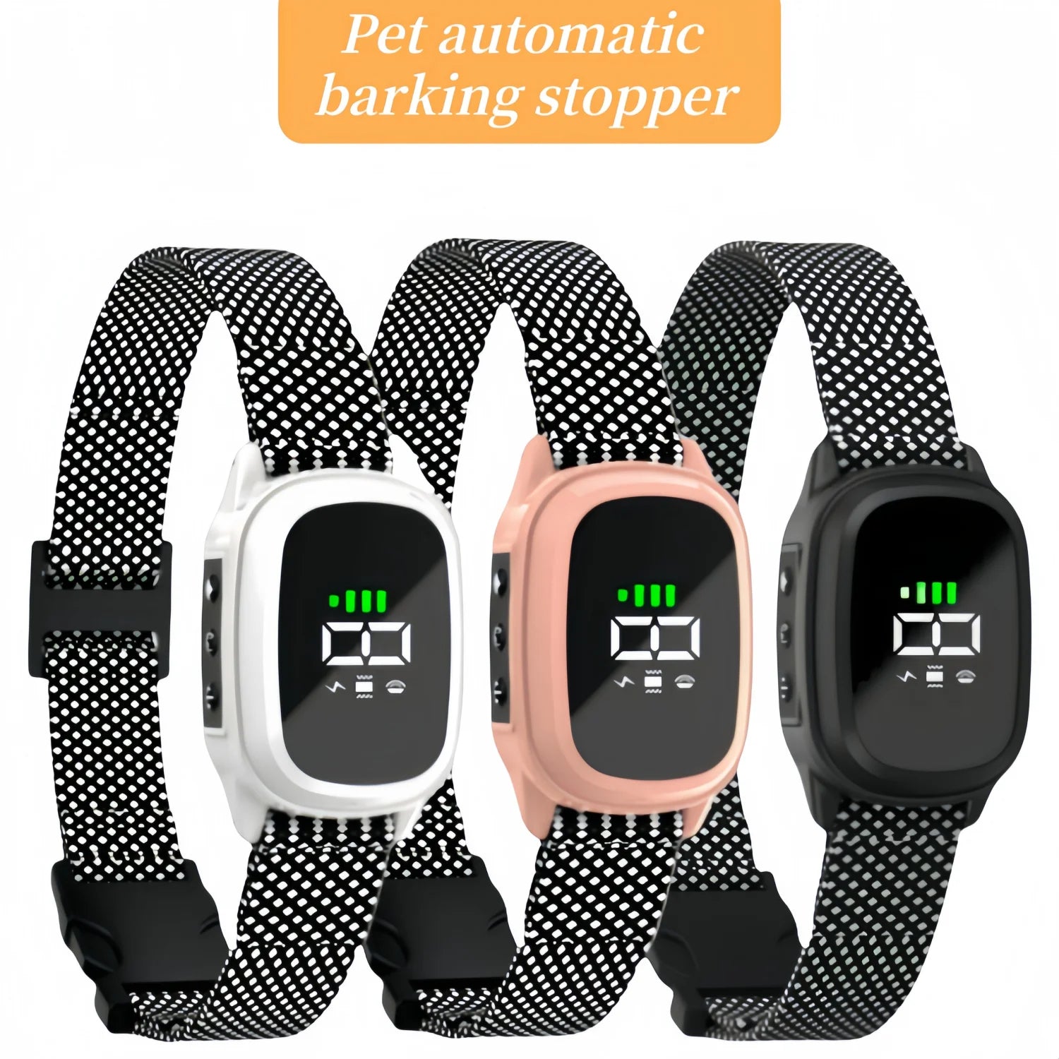 ZenPup Smart Collar: Waterproof No-Shock Bark Control