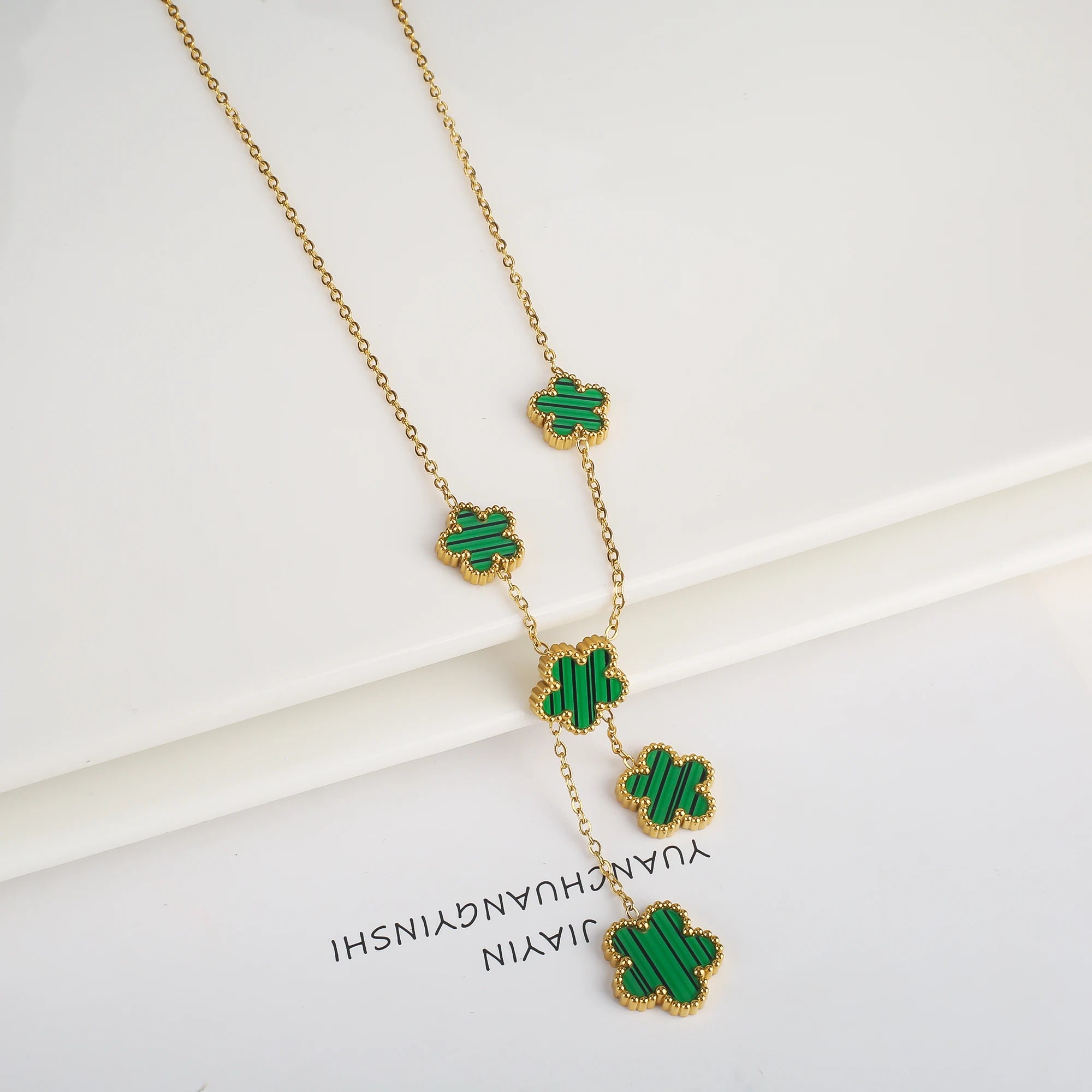 Five-Leaf Laser Petal Bracelet