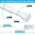Expandable Spring Loaded Curtain Rod