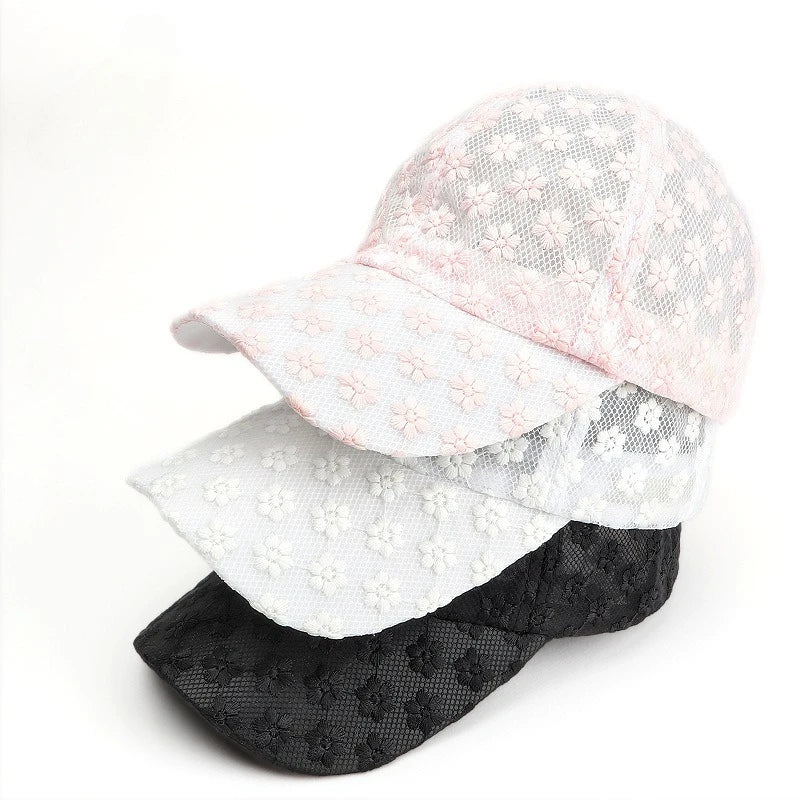 Women's Flower Fashionable Cap