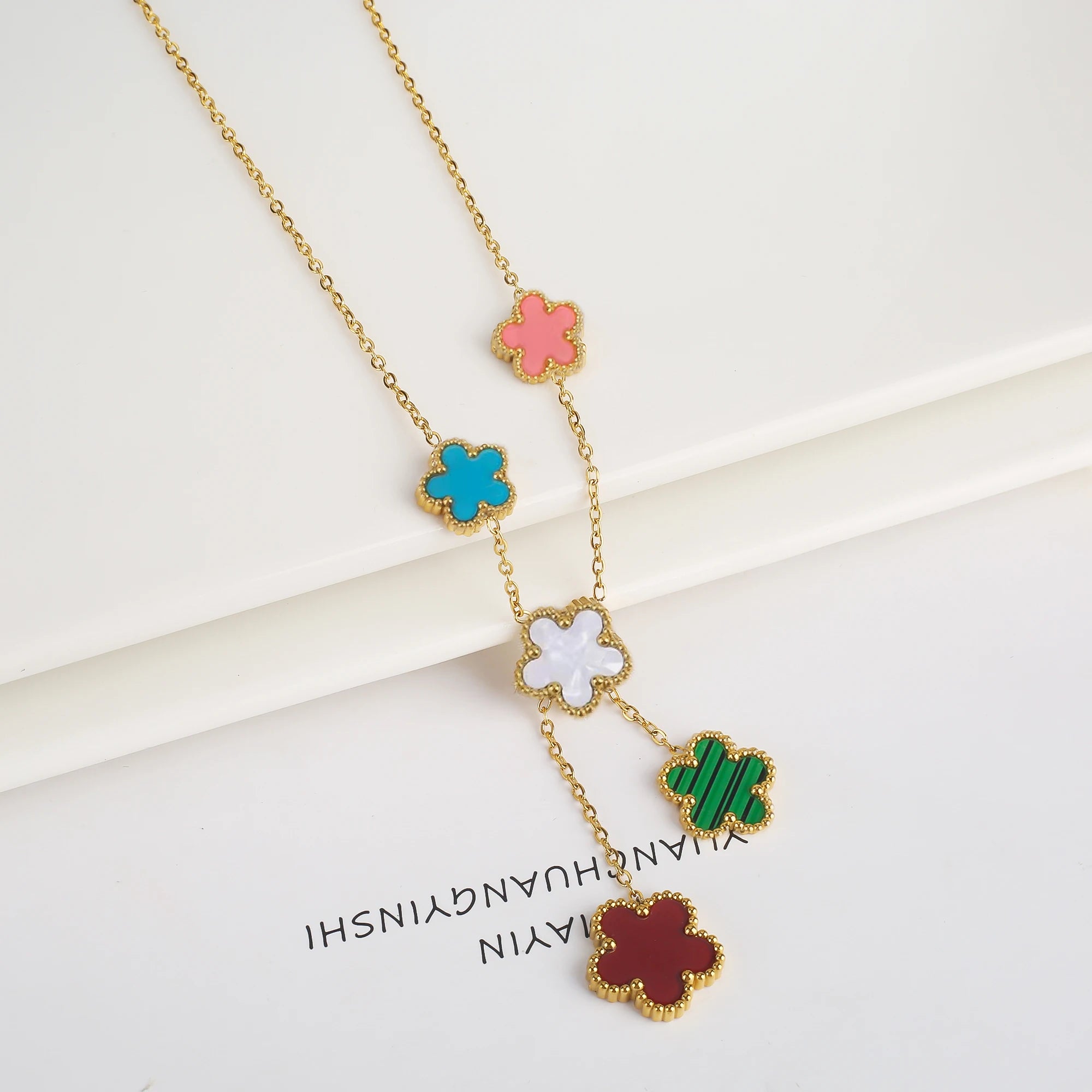 Five-Leaf Laser Petal Bracelet