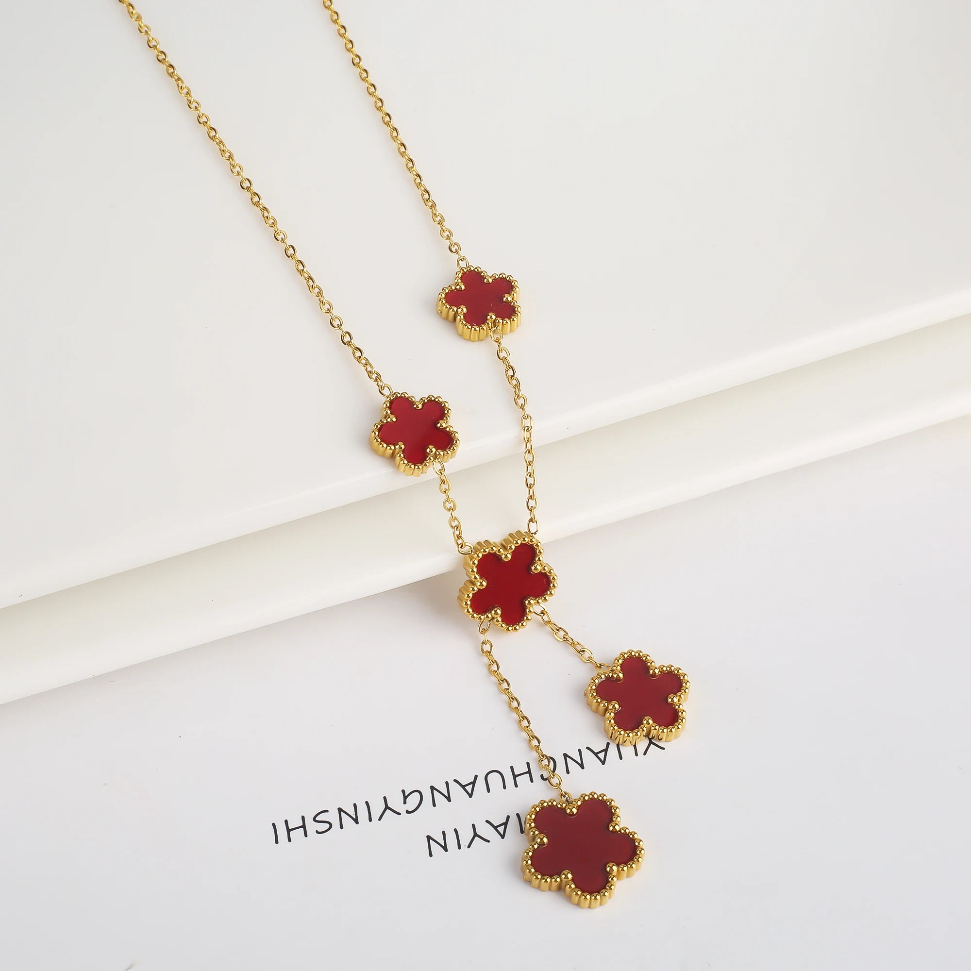 Five-Leaf Laser Petal Bracelet