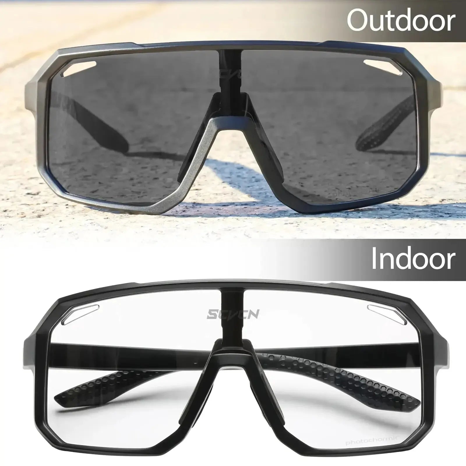 VeloVision Photochromic Cycling Glasses