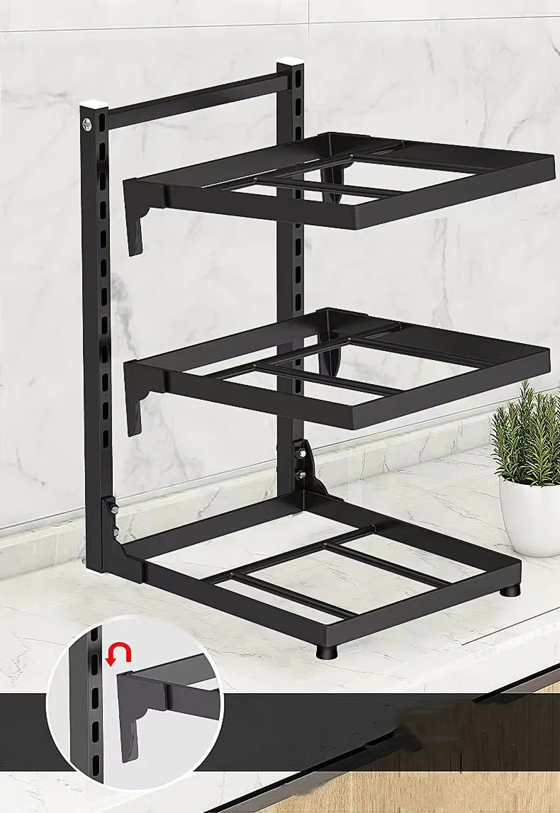Multi-Layer Cooker Storage Rack