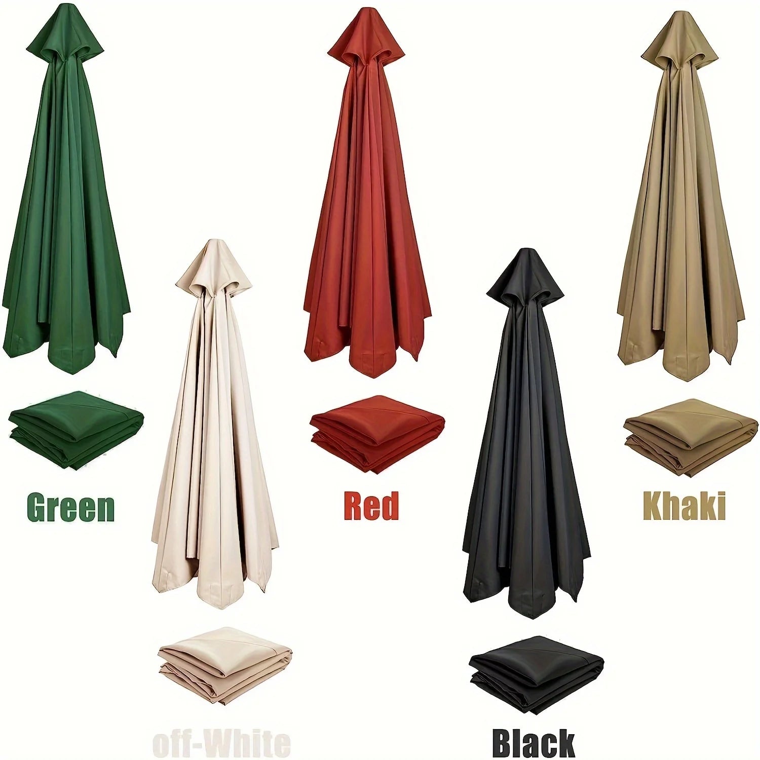 Green Replacement Umbrella  Waterproof