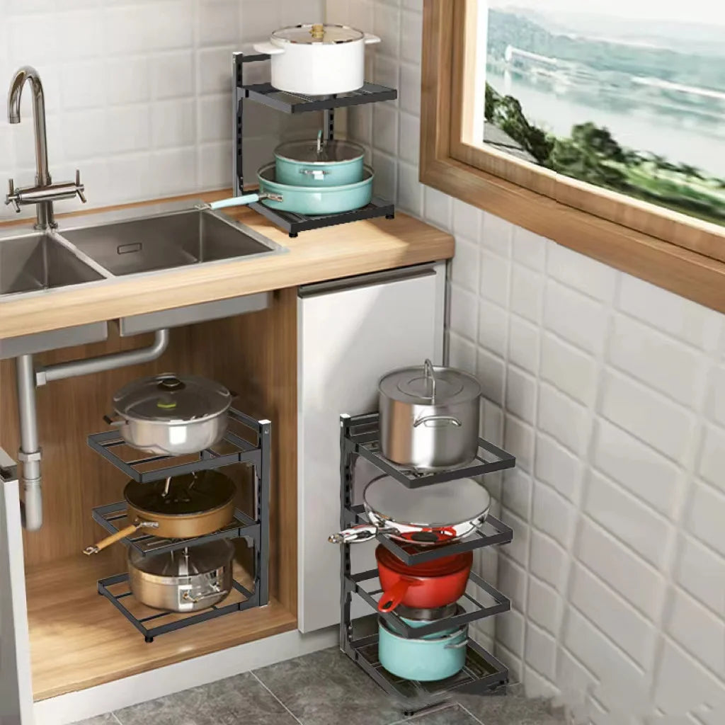 Multi-Layer Cooker Storage Rack